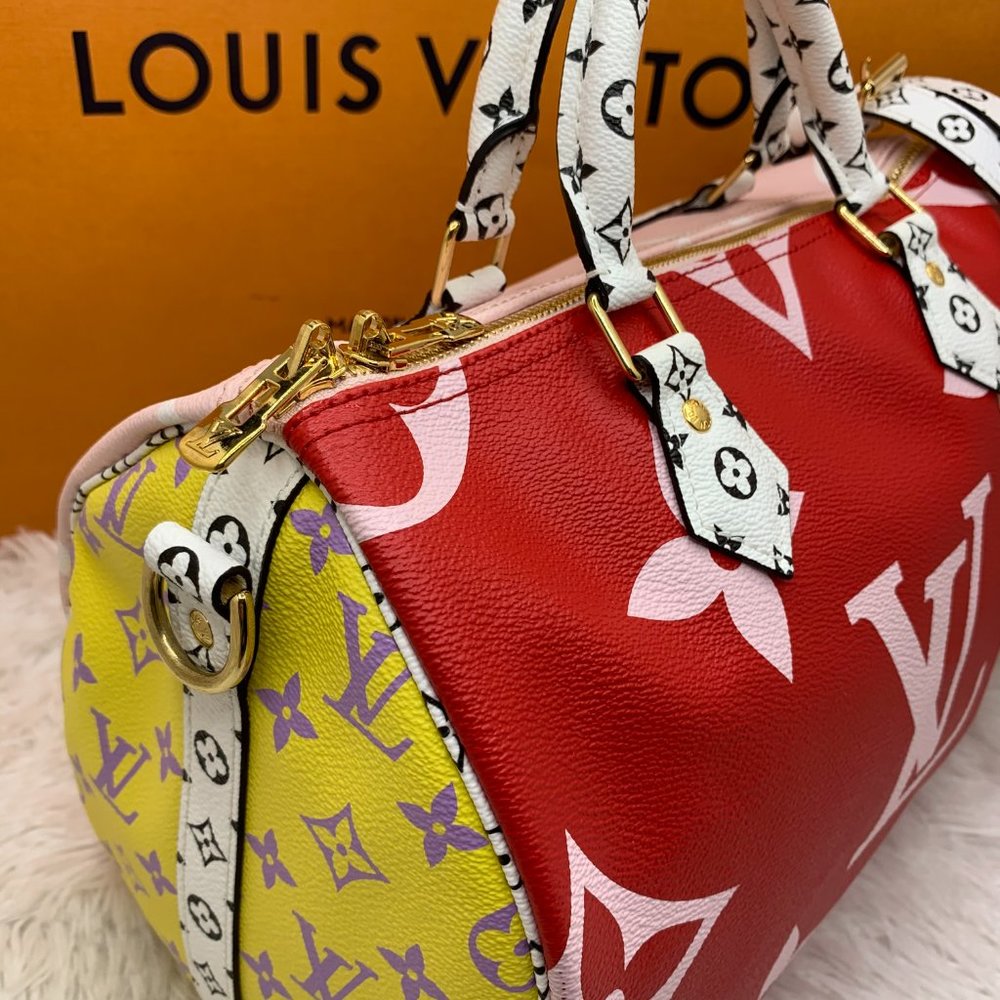 ❌❌ Louis Vuitton Giant Speedy red/pink bag - Picture 5 of 16